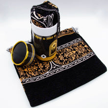 Load image into Gallery viewer, Kaaba Style Prayer Mat & Tasbih Gift Set
